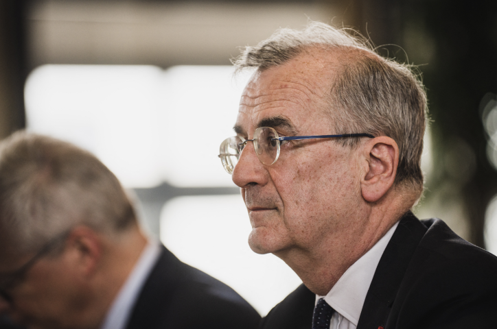 François Villeroy de Galhau, gouverneur de la Banque de France. Xose Bouzas / Hans Lucas / Hans Lucas via AFP