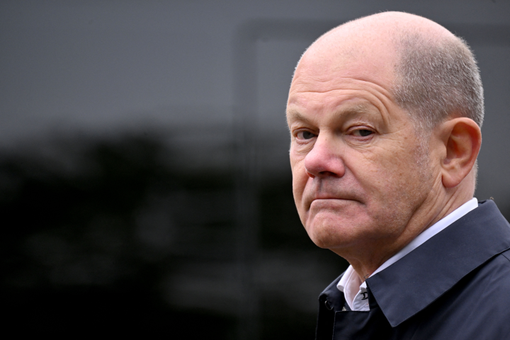 Olaf Scholz, chancelier fédéral d'Allemagne - INA FASSBENDER / AFP