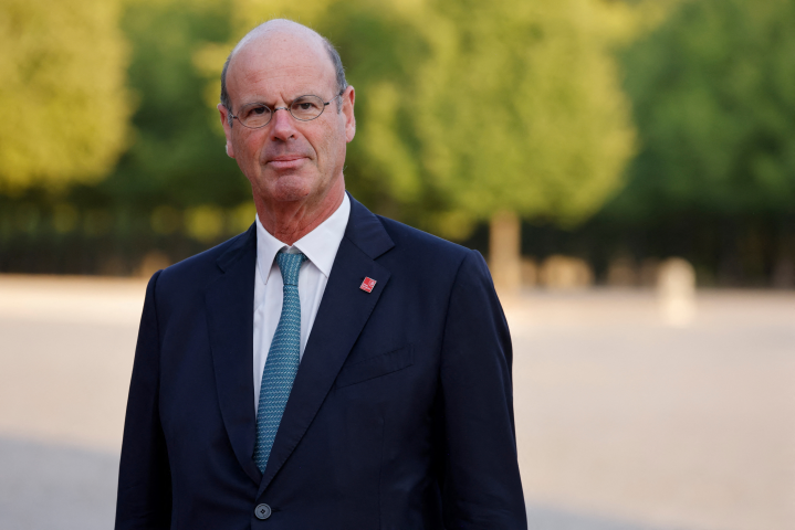 Eric Lombard, directeur général (©Photo by Ludovic MARIN / POOL / AFP)