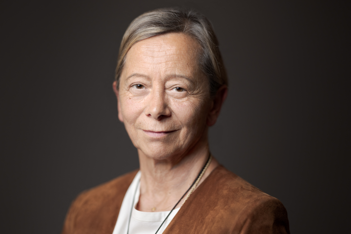 Dominique Senequier, la fondatrice et présidente d’Ardian (Photo by JOEL SAGET / AFP)