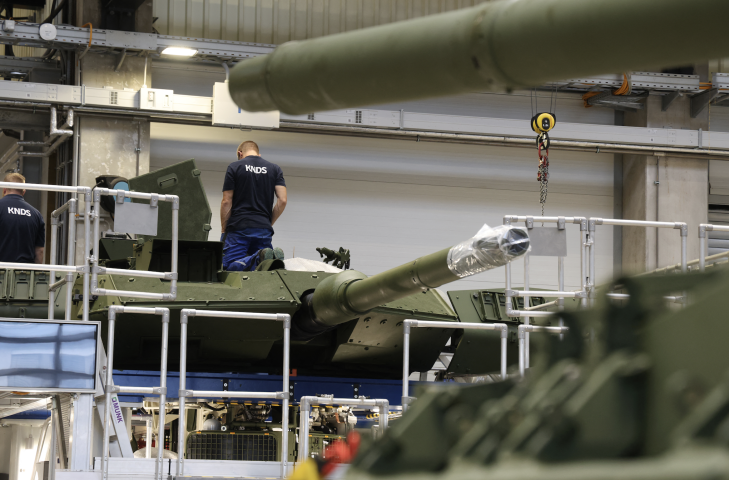Usine en Allemagne. Photo by SEAN GALLUP / GETTY IMAGES EUROPE / Getty Images via AFP