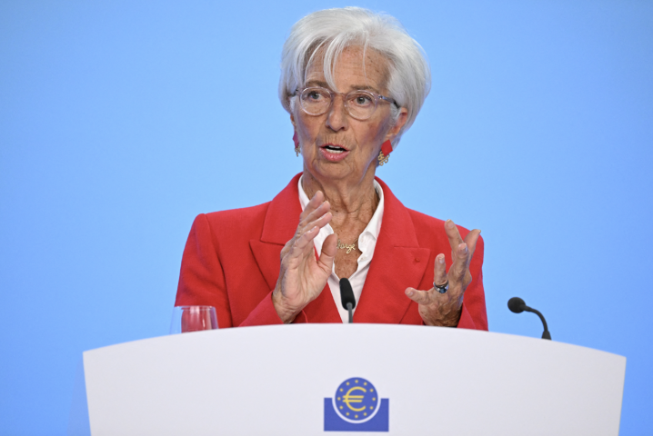 Christine Lagarde, présidente de la Banque centrale européenne - Kirill KUDRYAVTSEV / AFP