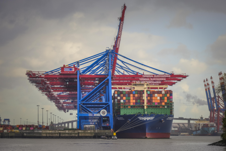 Port maritime et de commerce de Hambourg - Laurent GRANDGUILLOT/REA