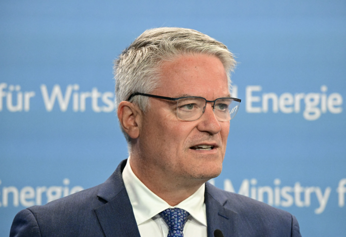 Mathias Cormann, secrétaire général de l'OCDE - Photo par TOBIAS SCHWARZ / AFP