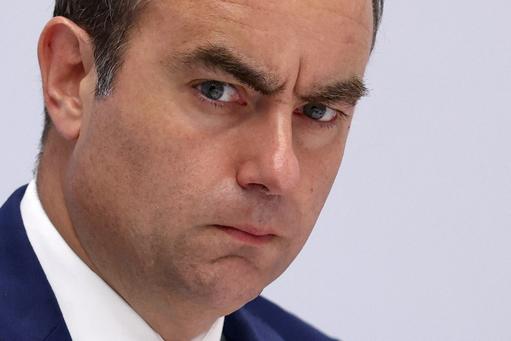 Sébastien Lecornu, Premier ministre - Photo par TOM NICHOLSON / POOL / AFP