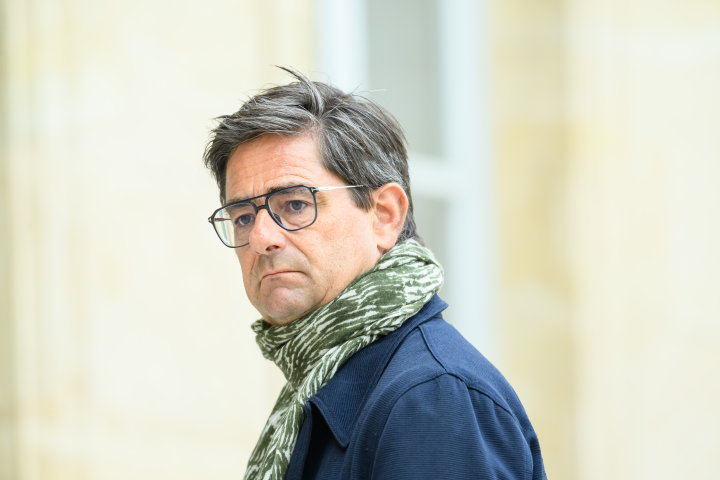 Nicolas Dufourcq, directeur général de Bpifrance (© Eric TSCHAEN/REA)
