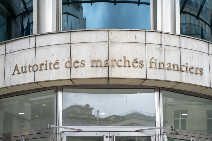Autorité des marchés financiers (Photo by Antoine Boureau / Hans Lucas via AFP)