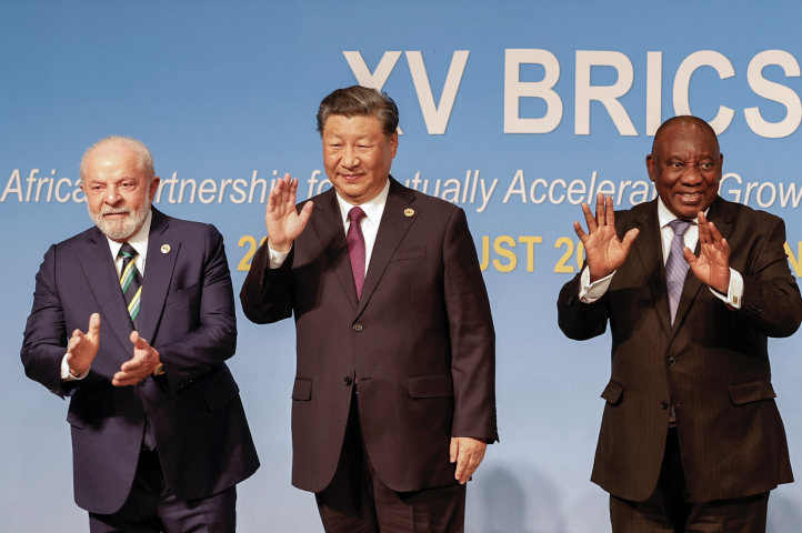 Sommet des BRICS à Johannesburg. GIANLUIGI GUERCIA / POOL / AFP