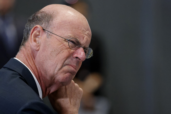 Eric Lombard, ministre de l'Economie et des Finances - Ludovic MARIN / AFP