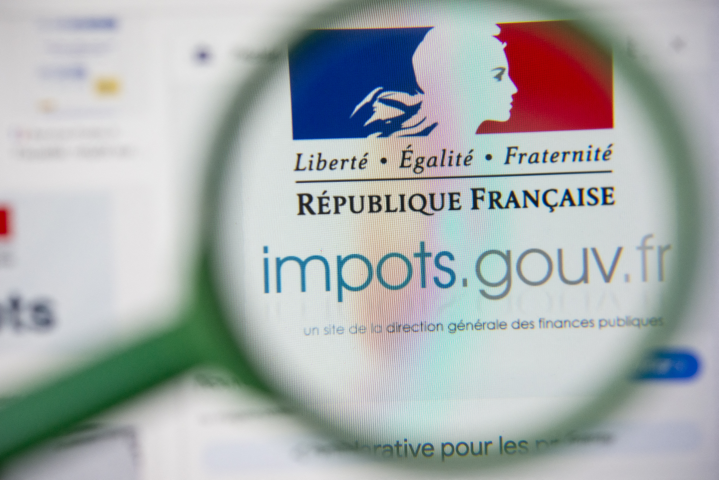 Site des impôts (Photo by Joao Luiz Bulcao / Hans Lucas / Hans Lucas via AFP)