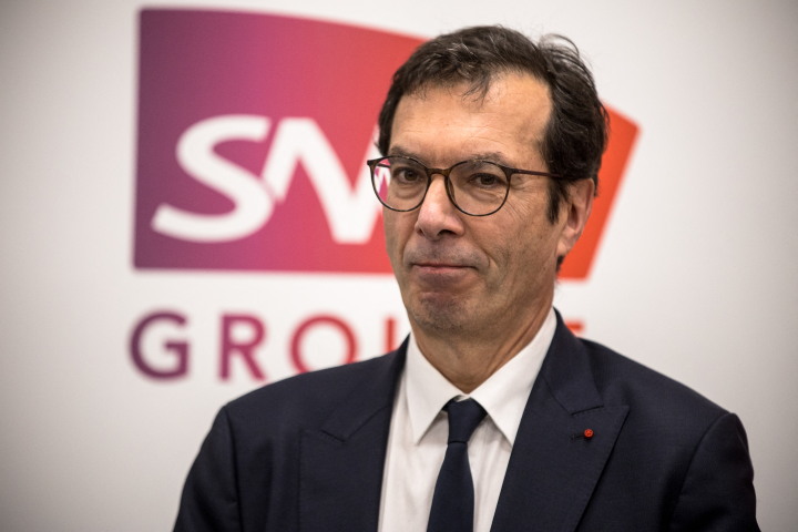 Jean-Pierre Farandou (Photo by Fr�d�ric Scheiber / Hans Lucas via AFP)