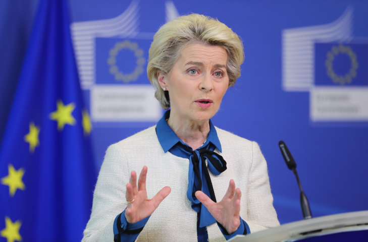 Ursula von der Leyen. Zheng Huansong/XINHUA-REA