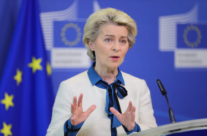 Ursula von der Leyen. Zheng Huansong/XINHUA-REA