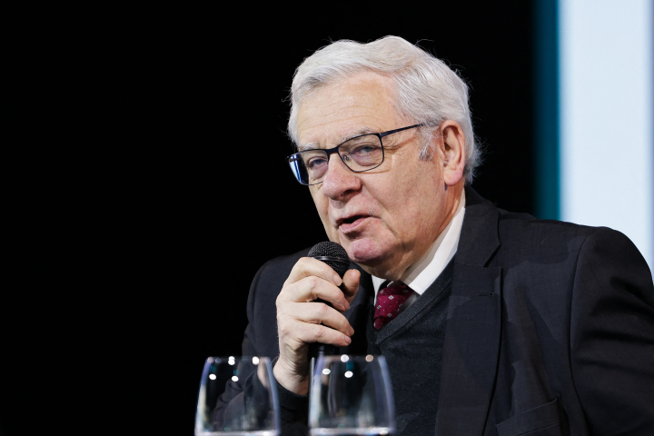 Jean Lemierre, le président du conseil d'administration de BNP Paribas - Photo by Thibaud MORITZ / AFP