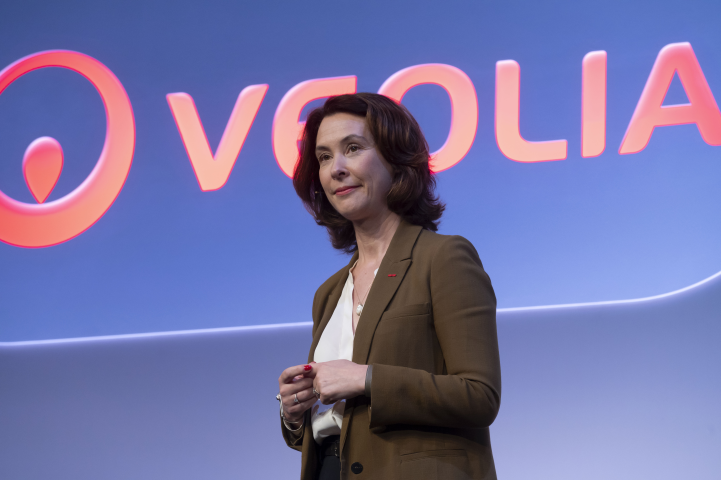 Estelle Brachlianoff, directrice générale de Veolia (©Xavier POPY/REA)