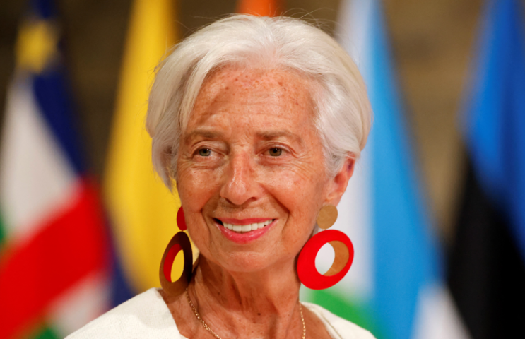 Christine Lagarde, présidente de la Banque centrale européenne - LUDOVIC MARIN / AFP