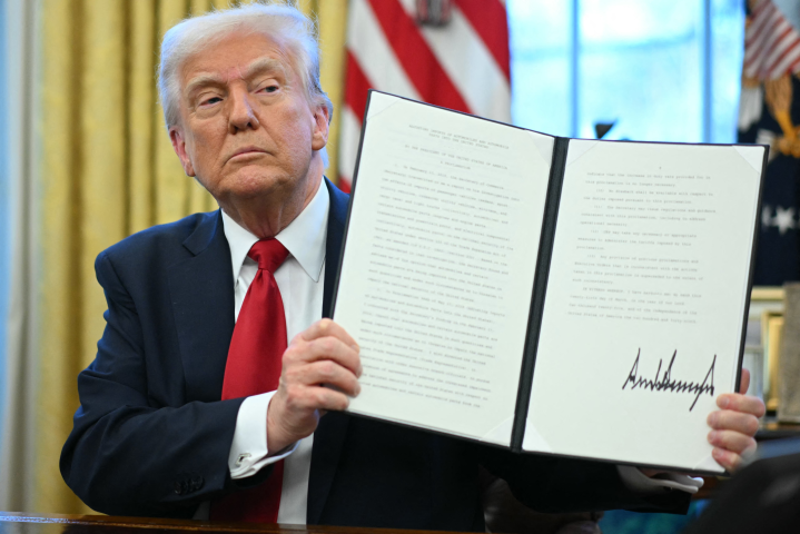 Donald Trump, président des Etats-Unis - Mandel NGAN / AFP