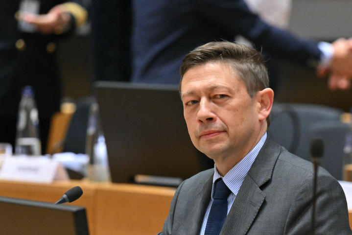 Jean-Louis Thiériot (Photo by NICOLAS TUCAT / AFP)