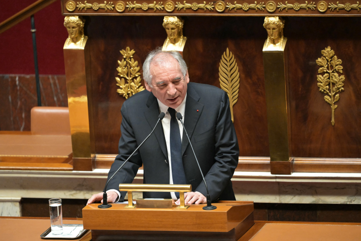 François Bayrou (Photo by Bertrand GUAY / AFP)