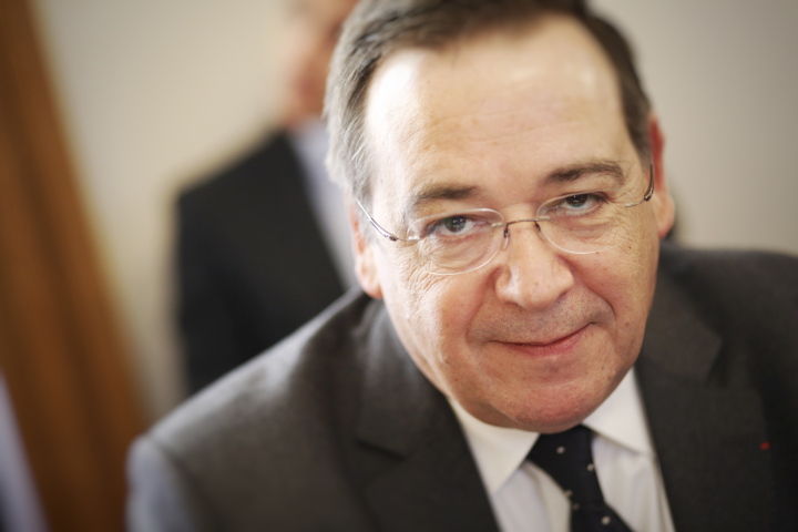 Jean-Frédéric de Leusse quitte la présidence du directoire de UBS France (©DENIS/REA)
