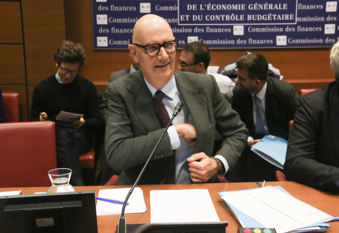 Le ministre de l’Économie Roland Lescure. Photo by Quentin de Groeve / Hans Lucas / Hans Lucas via AFP
