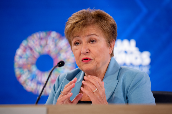 Kristalina Georgieva, directrice générale du Fonds monétaire international - Andrew Harnik / GETTY IMAGES NORTH AMERICA / Getty Images via AFP