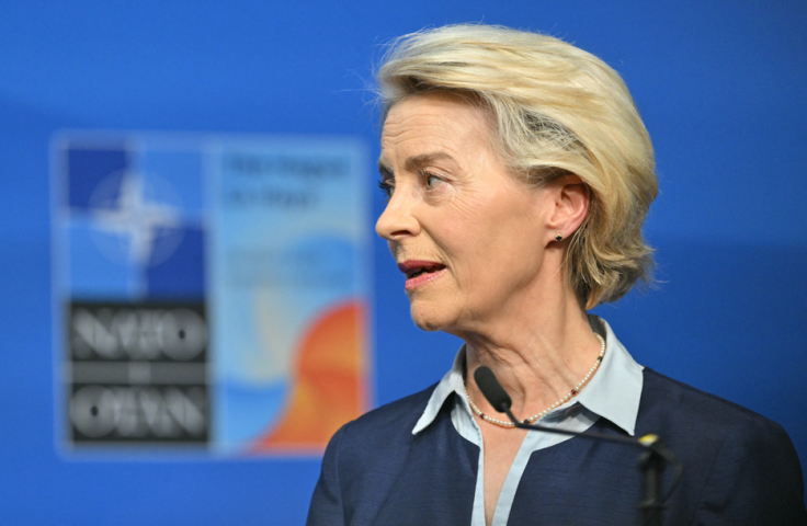 Ursula von der Leyen, présidente de la Commission européenne - NICOLAS TUCAT / AFP