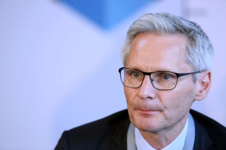 Thierry Le Henaff, PDG de Arkema - Fred MARVAUX/REA