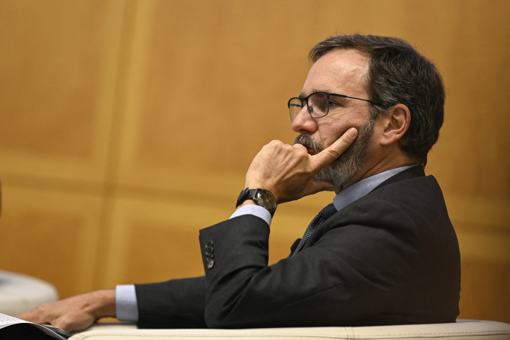 Pierre-Olivier Gourinchas, chef économiste du Fonds monétaire international - Celal Gunes / ANADOLU / Anadolu via AFP

