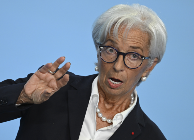 Christine Lagarde, présidente de la Banque centrale européenne - Arne Dedert/ZUMA Press/ZUMA/REA