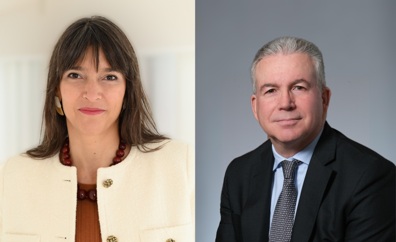 Corinne Cipière, nommée directrice générale de BPCE Assurances, et Philippe Setbon, le nouveau directeur général de Natixis Investment Managers - DR