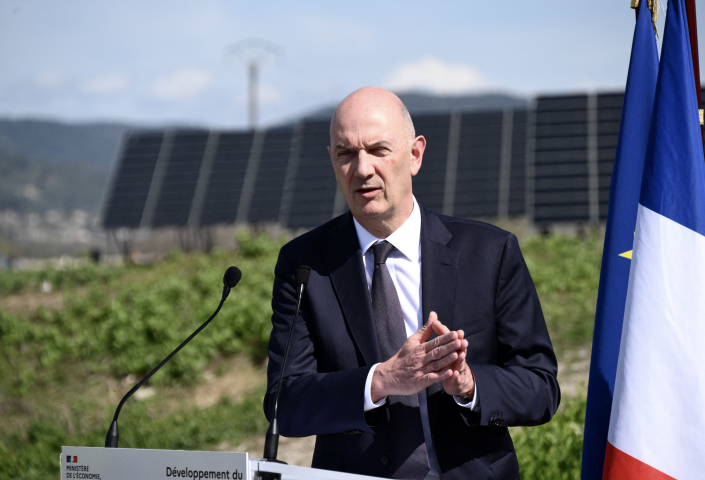 Roland Lescure, ministre délégué à l'Industrie et à l'Energie. CHRISTOPHE SIMON / AFP