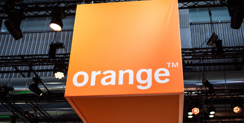 Orange à VivaTech. Photo de Xose Bouzas/Hans Lucas/Hans Lucas via AFP