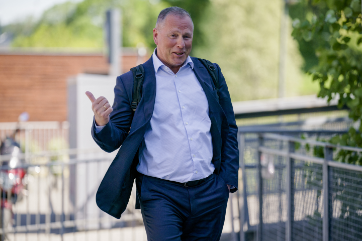 Nicolai Tangen, directeur général du Fonds norvégien - Stian Lysberg Solum / NTB / NTB via AFP

