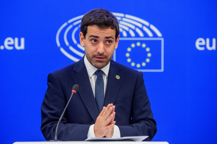 Stéphane Séjourné (Photo by Union Europeenne / Hans Lucas / Hans Lucas via AFP)
