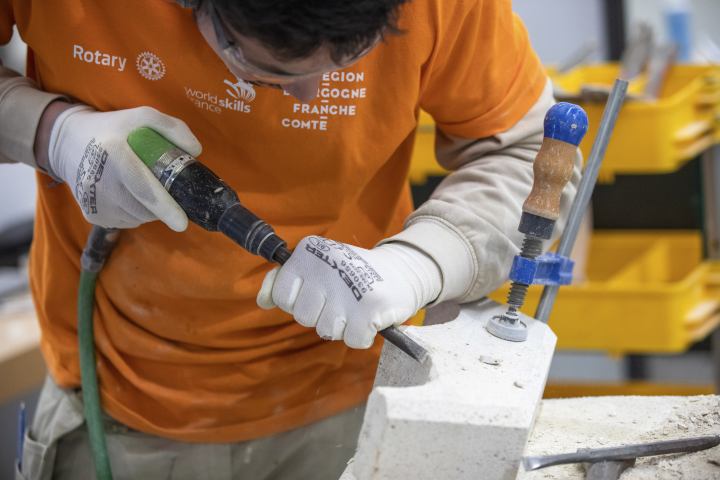 L'apprentissage expliquerait près de 25 % de la bonne tenue de l'emploi (David CESBRON/REA)