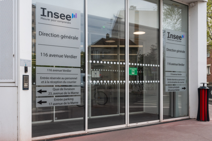Insee. Photo par RICCARDO MILANI / HANS LUCAS / HANS LUCAS VIA AFP