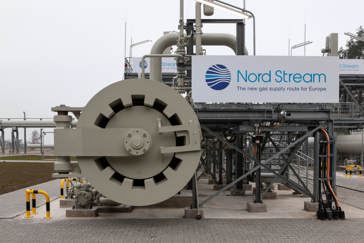 Le gazoduc Nord Stream 1, premier canal d'approvisionnement de gaz en Europe, doit en théorie reprendre du service le 21 juillet (Jens Gyarmaty / LAIF-REA)