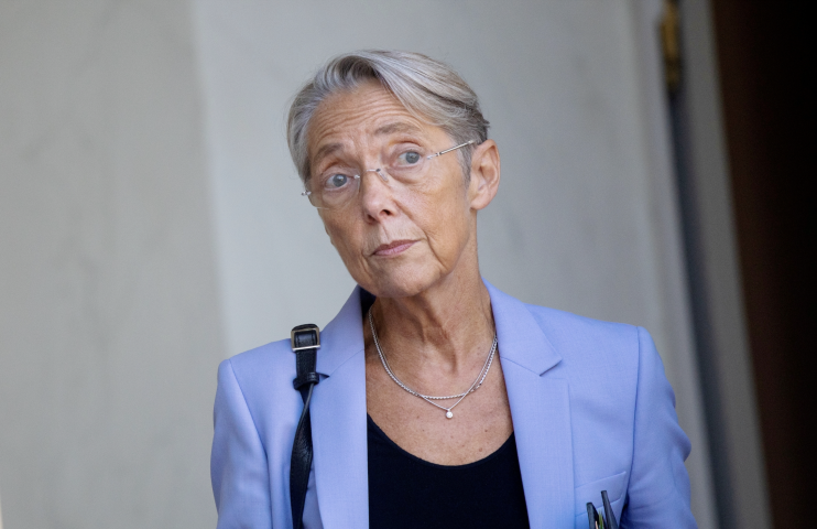 Elisabeth Borne. Romain GAILLARD/REA