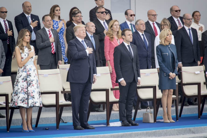 Donald Trump - Emmanuel Macron