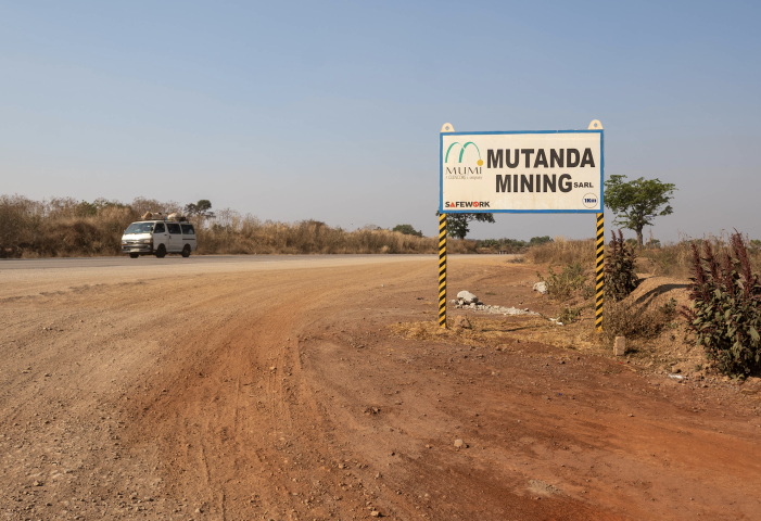 Mine. Emmet LIVINGSTONE / AFP