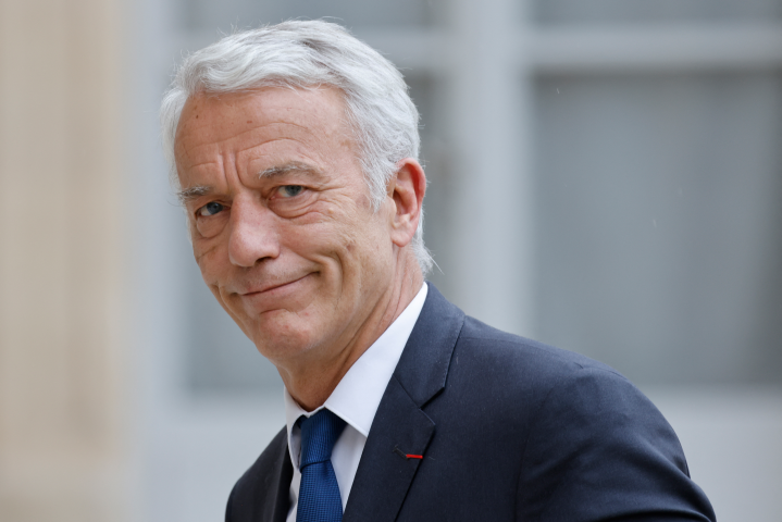 Patrick Martin, candidat à la présidence du Medef (©(Photo by Ludovic MARIN / AFP)