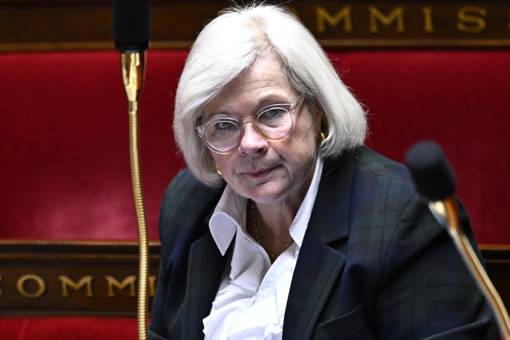 Catherine Vautrin, ministre du Travail - JULIEN DE ROSA / AFP
