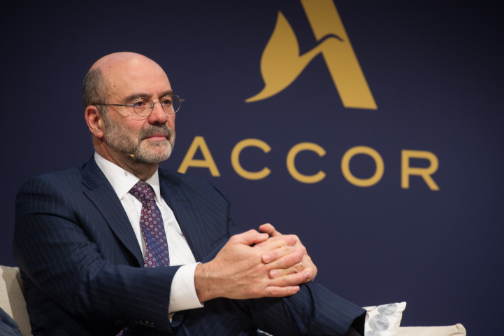 Jean-Jacques Morin, directeur financier et directeur général adjoint du groupe Accor (©Pascal SITTLER/REA)