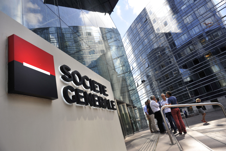 Société Générale (Photo by Serge ATTAL / Only France via AFP)