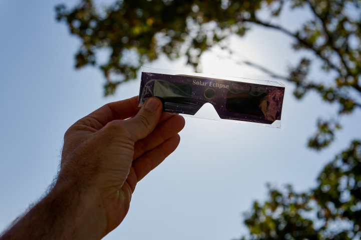 Eclipse. Photo par MATHIEU THOMASSET / HANS LUCAS / HANS LUCAS VIA AFP