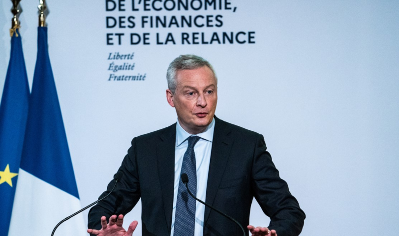 Bruno Le Maire, ministre de l'Economie, des Finances et de la Relance - Xose Bouzas / Hans Lucas / Hans Lucas via AFP