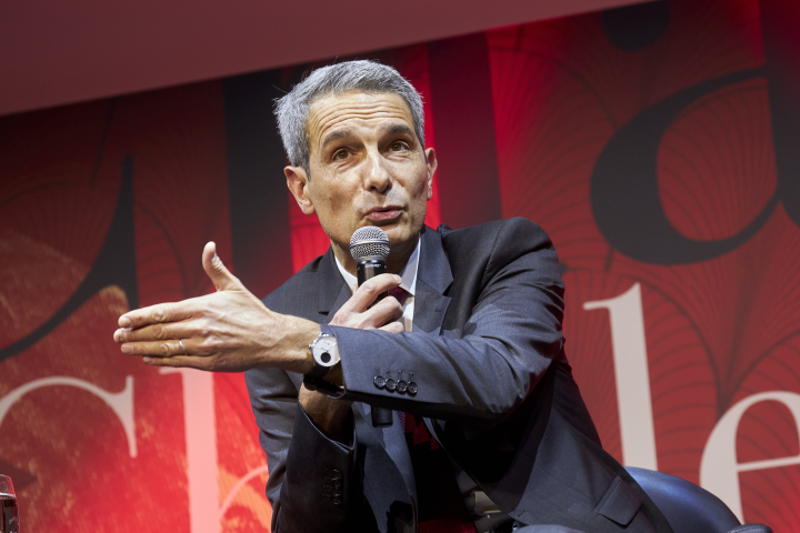 Benoit Bazin, le directeur général de Saint-Gobain - Bruno LEVY/CHALLENGES-REA