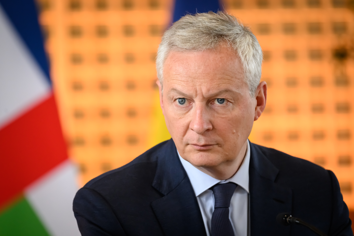 Bruno Le Maire, ministre de l'Economie, des Finances et de la Souverainete industrielle et numérique - Eric TSCHAEN/REA