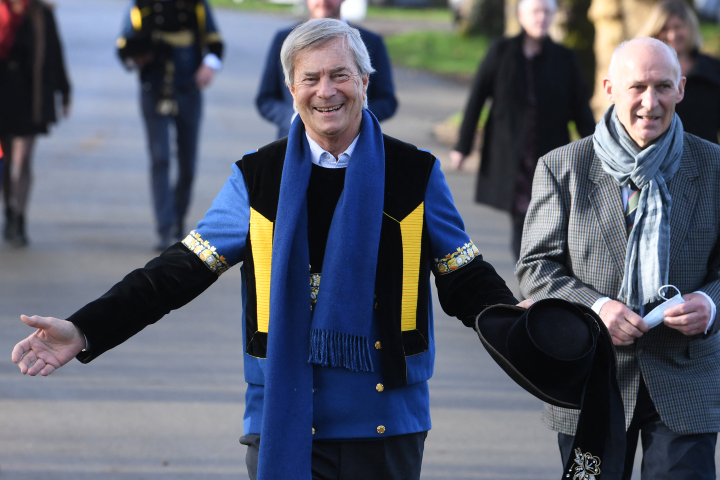 Vincent Bolloré - Photo by Fred TANNEAU / AFP
